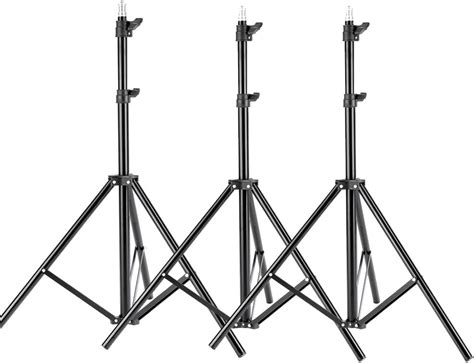 Neewer Adjustable Photography Tripod Light Stand 3 Pack