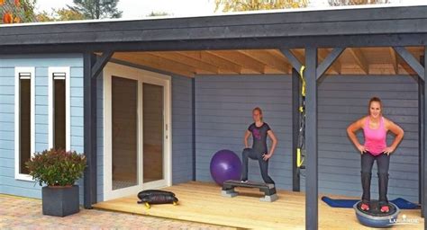 Turn Your Summerhouse Into Your Private Gym Lugarde Gym Shed Home