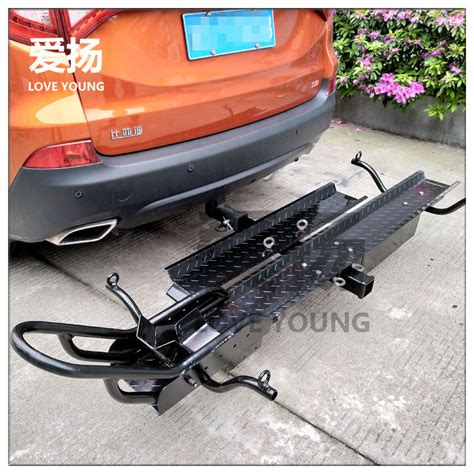 Looking for the best motorcycle hitch carrier? China Heavy Duty Hitch Mount Motorcycle Carrier Car Rear ...