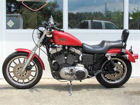 1996 Harley Davidson® Xlh 1200 Sportster® 1200 Red Metallic W Gold