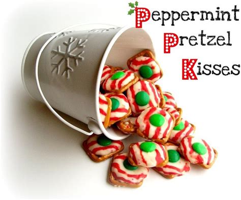 Simple christmas recipes do exist. Peppermint Plum: {Peppermint Pretzel Kisses}