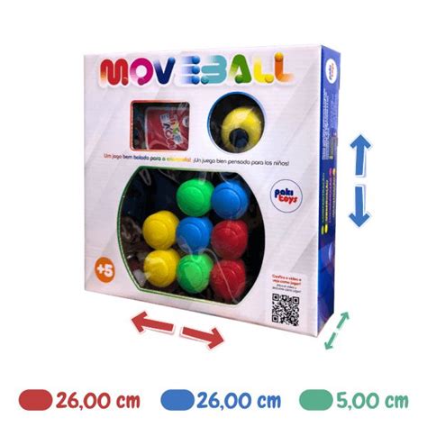 Jogo Moveball Paki Toys Up Brinquedos