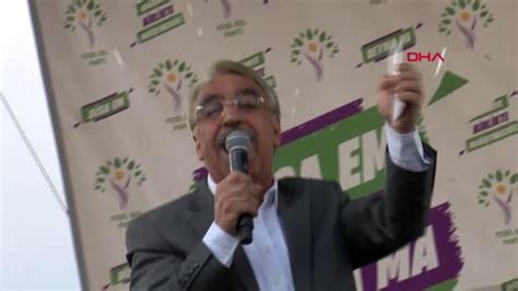 Hdp E Genel Ba Kan Mithat Sancar Mamo Lu Na Yap Lan Sald R