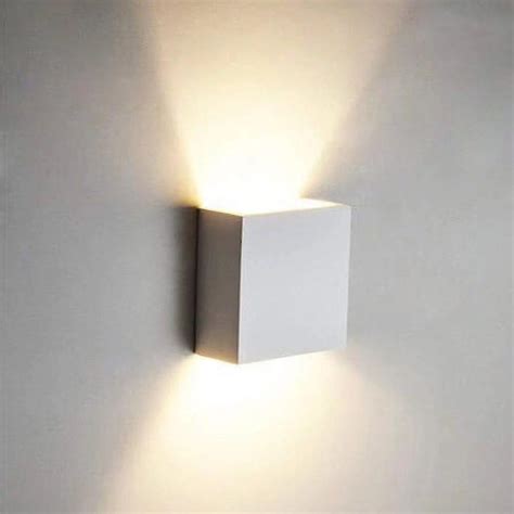 6w Modern Indoor Wall Light Aluminum Led Lamp Warm White 3000k