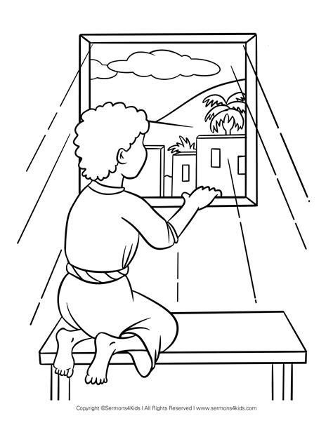 The Calling Of Jeremiah Coloring Page Coloring Home