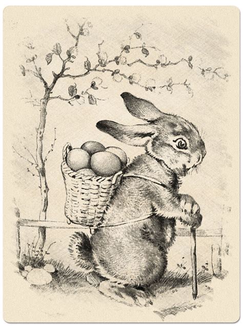 Vintage Tlc Vintage Bunny Printable