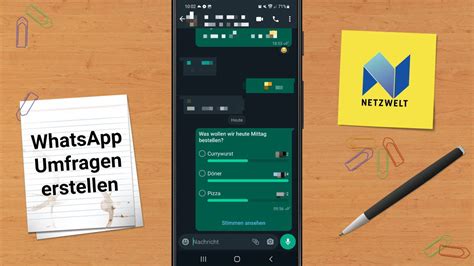 WhatsApp: So erstellt ihr Umfragen und Abstimmungen in einer Gruppe in