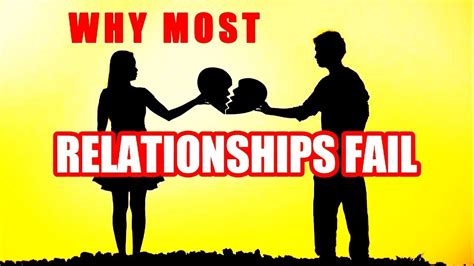 6 Common Reasons Why Relationships Fail Youtube