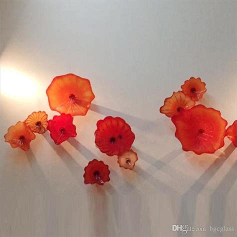 100 Hand Blown Murano Glass Hanging Wall Lamps Art Dale Chihuly Style Borosilicate Glass Art