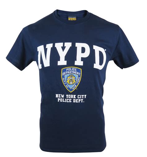 Officially Licensed NYPD T Shirt