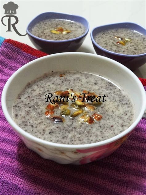 Ranis Treat Finger Millet Flakes Kheer Ragi Aval Payasam Ragi Poha Kheer