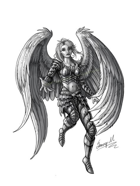 Collection Of Angel Tattoos Png Pluspng