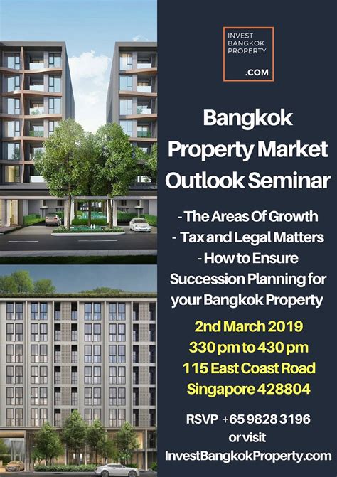 Bangkok Property Outlook Seminar 2nd March 2019 Invest Bangkok Property