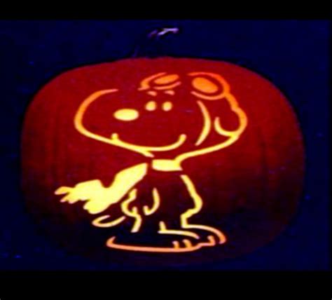 Snoopy Pumpkin Carving Stencils