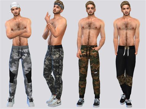 The Sims Resource All Camo Joggers