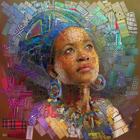 The African Bricks A Zulu Girl Limited Edition Fine Art Prints Tsevis