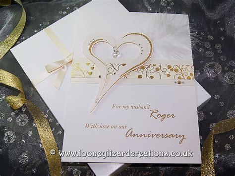 2.) handwritten notes and cards are required. Crystal - Luxury Handmade Anniversary Card