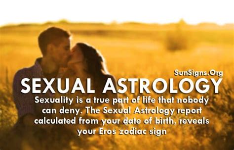 sexual astrology sunsigns