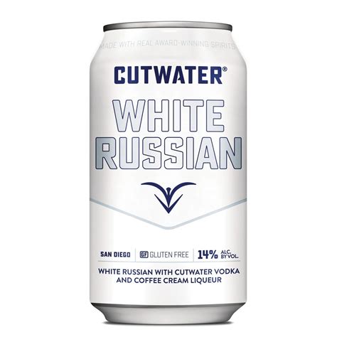 Cutwater White Russian Can 355ml Royal Wine Merchants Happy To Offer