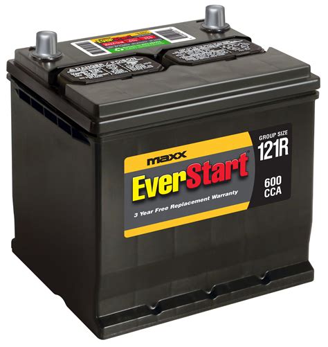 Everstart Maxx Lead Acid Automotive Battery Group Size 121r Walmart