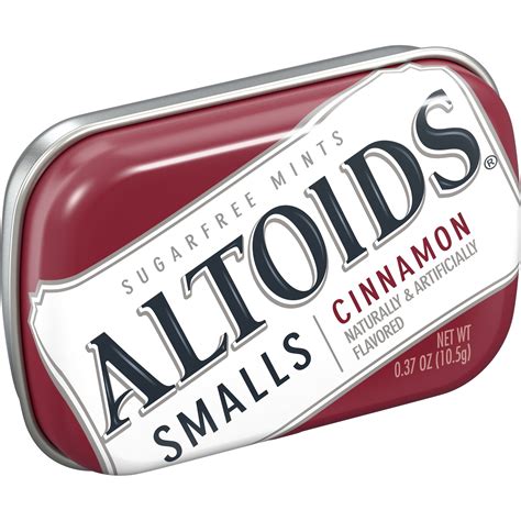 Altoids Sugar Free Smalls Cinnamon Mints 37 Oz 50 Ct