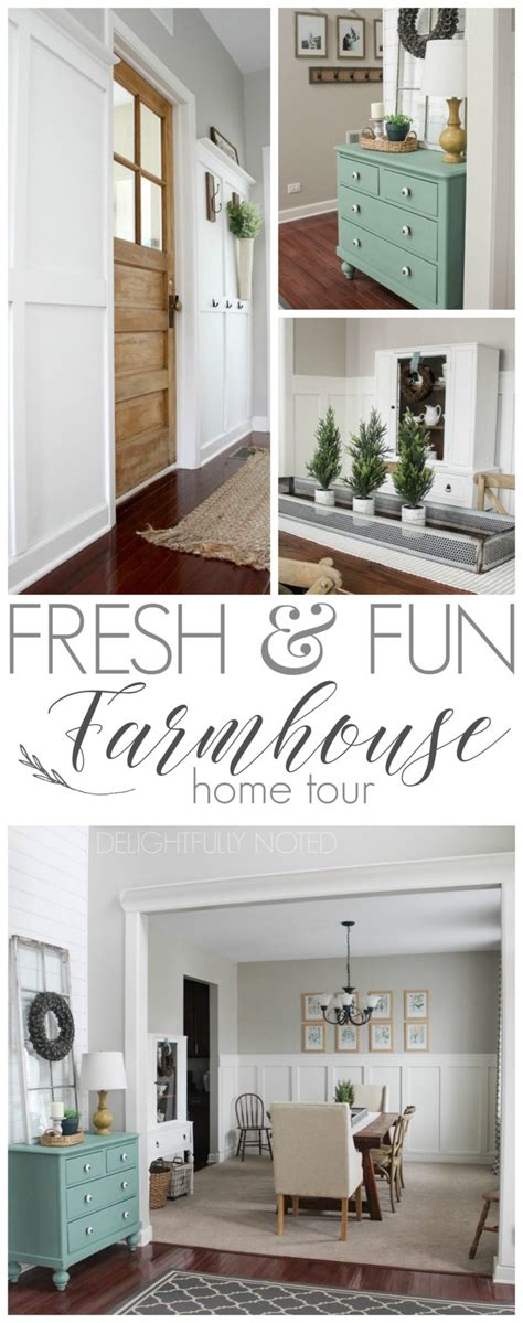 Delightfully Farmhouse Flavored Home Tour Fox Hollow Cottage