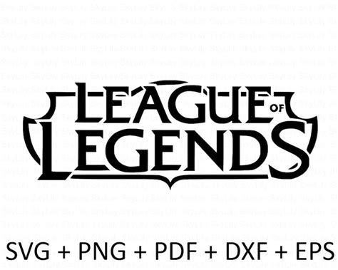 League Of Legends Logo Svg