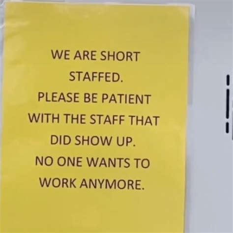 Mcdonalds Drive Thru Sign Declares ‘no One Wants To Work Here Anymore