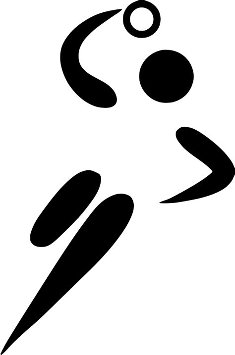 SVG handebol bola equipe olímpico Imagem e ícone grátis do SVG