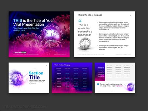 A Virus Powerpoint Template Designed To Go Viral Lol Trashedgraphics