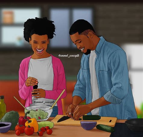 Black Couples Art On Instagram “by Emmel Concepts 🖌 🔥🔥🔥😍😍😍 Follow Blackcouplesart 📷