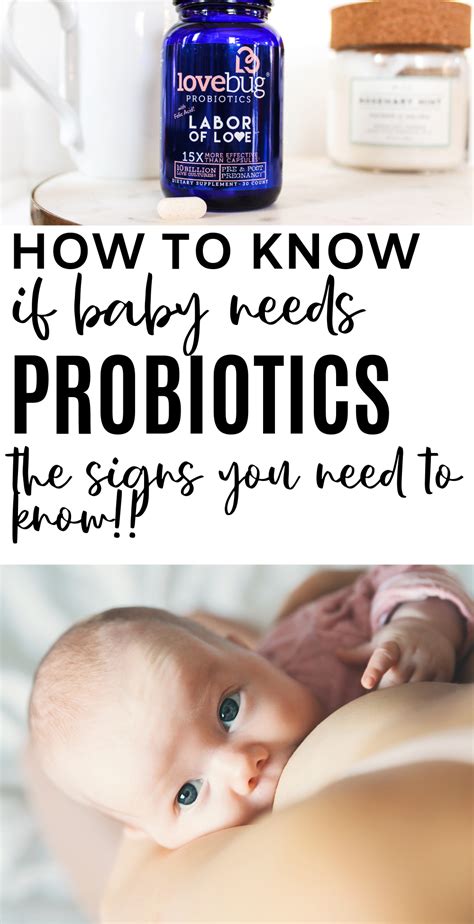 5 Signs Both Mama Baby Need Probiotics Baby Care Tips Baby Needs