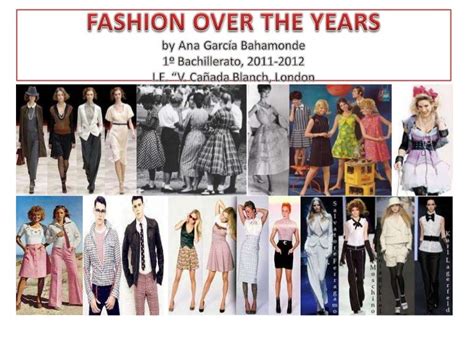 Fashion Trends Over The Years