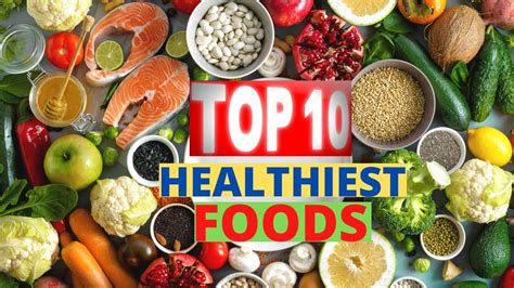 Top 10 Healthiest Foods In The World Popularity Youtube