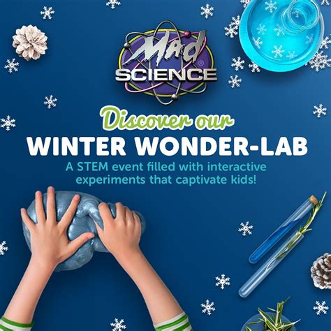 Norwich Mad Science Winter Wonder Lab Day Provided By Mad Science