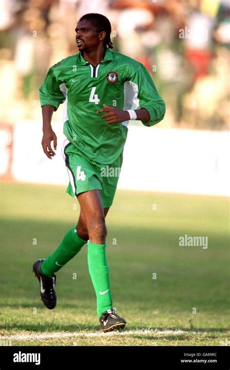 Soccer African Nations Cup Mali 2002 Semi Final Nigeria V Senegal