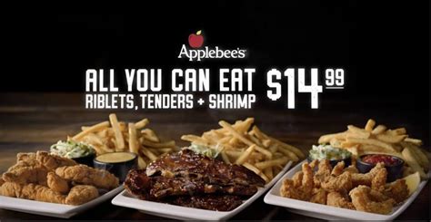 All You Can Eat Menu Items Back At Applebees Downriver Restaurants