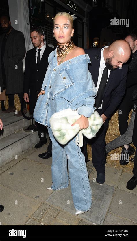Rita Ora Enjoys A Night Out With Louis Vuitton Artistic Director Virgil