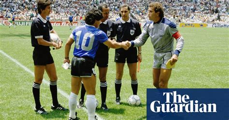 How Diego Maradonas Hand Of God Goal Ignited A Feud Between The Men