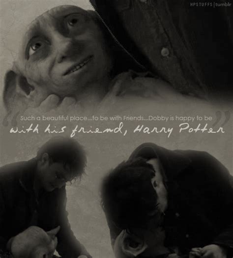 Rowling dobby is free to see what your friends thought of this quote please sign up. dobby is happy to be with his friend - Harry Potter Vs. Twilight Photo (20589592) - Fanpop