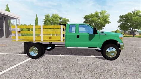 Ford F 550 Stakebed For Farming Simulator 2017
