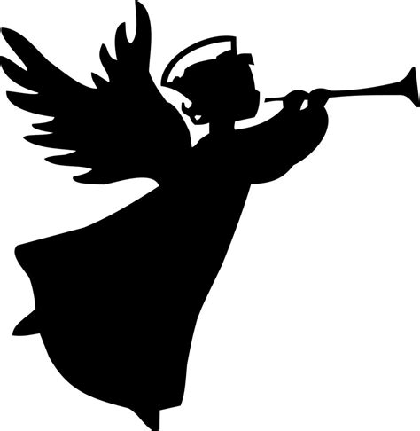 Angel Silhouette Images Free Download