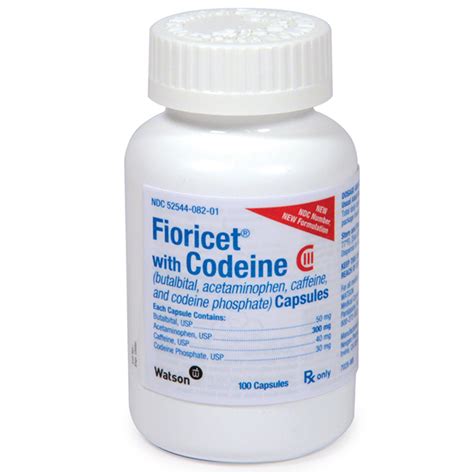Fioricet W Codeine Dosage And Rx Info Uses Side Effects Mpr