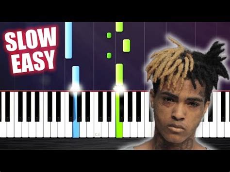 Xxxtentacion Sad Slow Easy Piano Tutorial By Plutax Youtube