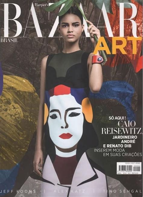 Harpers Bazaar Brazil April 2014 Mariana Santana Photographed By