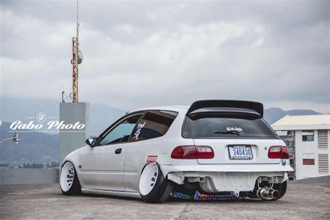 Wallpapers tagged with this tag. Stanced Honda Civic... (With images) | Honda civic ...