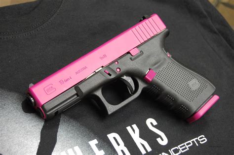 X Werks Glock 19 G4 Raspberry Sig Pink 9mm Xw For Sale 998176187