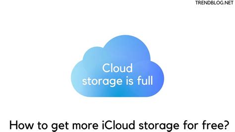 How To Get More Icloud Storage For Free In