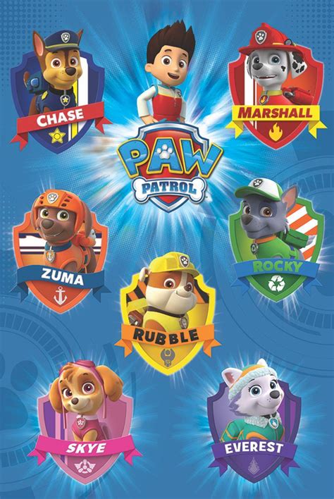 Paw Patrol Logo Wallpapers Top Free Paw Patrol Logo Backgrounds