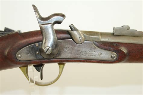 Antique Civil War Merrill Cavalry Carbine Baltimore 002 Ancestry Guns